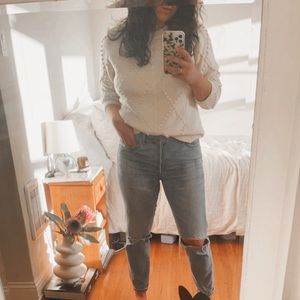 Charming Pom Pom Sweater